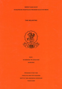 Image of SKR.TAR : Tari Melanting