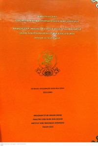 SKR.DM : Wanadri Loka; Analogi Arsitektur Museum Geopark Batur Dalam Penciptaann Karya Busana Berkolaborasi Dengan UC Silver Gold