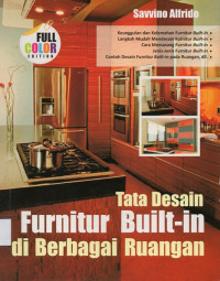 Tata Desain Furnitur Built-In di Berbagai Ruangan