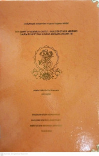 SKR.DM : The Glory Of Maimun Castle : Analogi Istana Maimun Dalam Penciptaan Busana Bergaya Dramatik