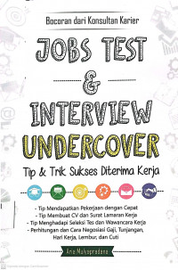 Job Test & Interview Undercover