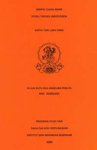 Image of SKR TAR : Karya Tari Lara Dara