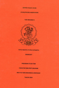 Image of SKR TAR : Tari Brumbun