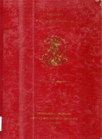 TES. SN : Wayang Ental 3 Dimensi