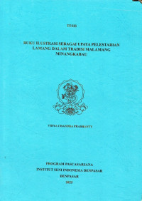 TES.DS  : Buku Ilustrasi sebagai Upaya Pelestarian Lamang dalam Tradisi Malamang Minangkabau