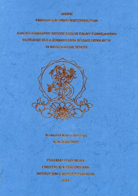 Image of SKR.MUS : Analisis Penerapan Metode Sisolmi dalam Pembelajaran Instrumen Biola Berbasis Cara Belajar Siswa Aktif di Bavisch Music School