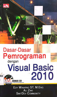 Image of Dasar-dasar pemograman dengan visual basic 2010