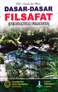 Dasar-Dasar Filsafat (Pengantar Filsafat)