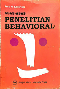 Asas-Asas Penelitian Behavioral