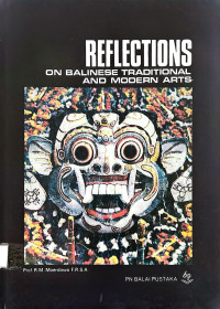 Reflections on balinese traditional and modern arts