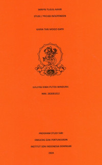 Image of SKR TAR : Karya Tari Mogo Gapii