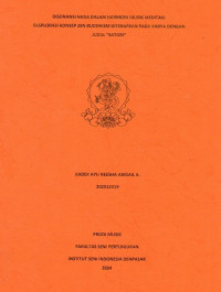 Image of SKR.MUS : Disonasi Nada dalam Harmoni Musik Meditasi: Eksplorasi Konsep Zen Buddhism Diterapkan pada Karya dengan Judul 