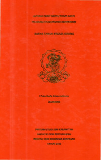 Image of SKR.KAR : Karya Tabuh Kreasi Jegong