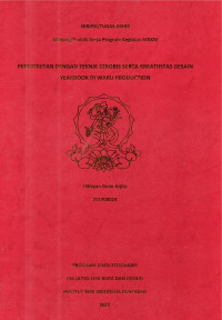 Image of SKR.FG : Pemotretan dengan Teknik Strobis serta Kreatifitas Desain Yearbook di Waru Production