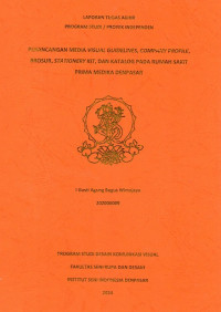 Image of SKR DKV : Perancangan media visual guidelines company profile brosur stationery kit dan katalog pada rumah sakit prima medika Denpasar