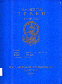 TARI   : Bebed