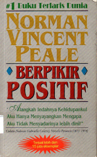 Norman vincent peale: berpikir positif