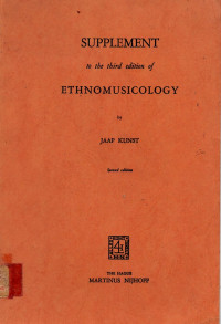 Suplement to the third edition of Etnomusicology