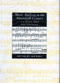 Music Analisis in The Nineteenth Century