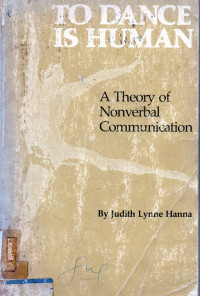 To dance is human a theory of nonverbal communication