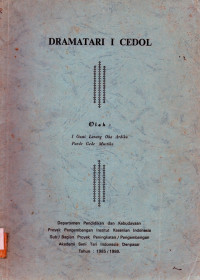 Dramatari  I cedol