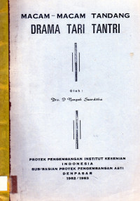Macam - Macam Tandang Drama Tari Tantri