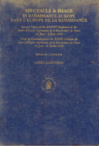 Spectacle & image in renaissance europe dans L'europe de la Renaissnce