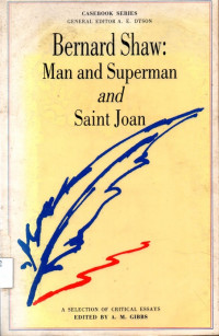 Image of Bernard Shaw : Man and Superman Saint Johan