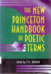 Image of The New  Princeton Handbook of Poetic Term