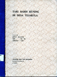 Tari Baris Kuning di Desa Tejakula