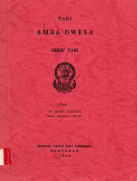 TARI : AMBA DWESA
