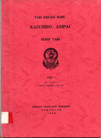 TARI : Tari Kreasi Kasumbo Ampai