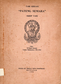 Image of TARI : Tari Kreasi Pateng Semara