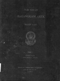 TARI   :  Baganggam arek