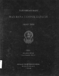 Image of TARI : Nan Bana Tampek Bapacik