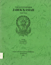 TARI : Tari Kontemporer Jarek Kasiah
