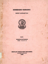 Image of SKAR: Sumedang Tandang