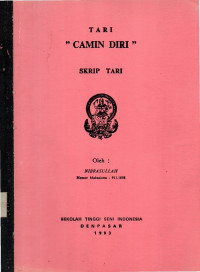 Image of Skrip Tari: Tari Camin Diri