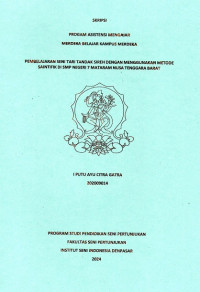 Image of SKR. ST : Pembelajaran Seni Tari Tandak Sireh Dengan Menggunakan Metode Saintifik Di SMP Negeri 7 Mataram Nusa Tenggara Barat