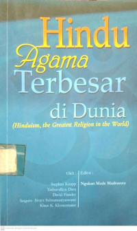 Hindu, Agama Terbesar Di Dunia