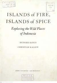Islands of fire islands of spice