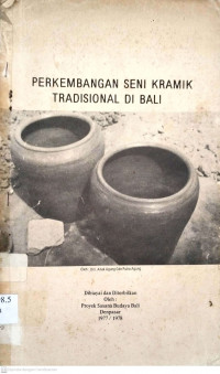 Perkembangan seni kramik tradisional di bali
