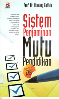 Sistem penjaminan mutu pendidikan