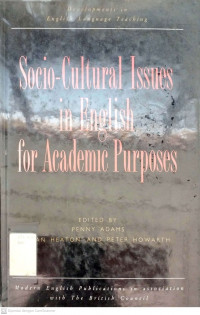 Sosio- cultural issues in engglish for academic purposes