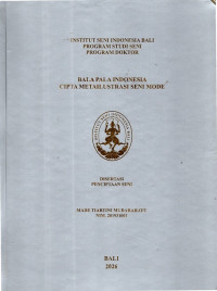 Image of DIS : Bala Pala Indonesia Cipta Metailustrasi Seni Mode