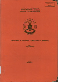 Image of SKR DP : Jewelry Motif Patra Sari dalam Simbol Auroboros