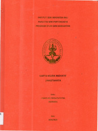 Image of SKR KAR : Karya Musik Inovatif Swastamita