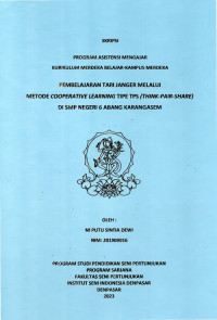Image of SKR.TAR : Karya Tari Aci Dehe