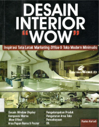 Desain Interior Wow: Ispirasi Tata Letak Marketing Offce & Toko Modern Minimalis