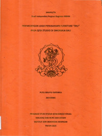 SKR. DKV : Perancangan Logo Perusahaan Furniture 